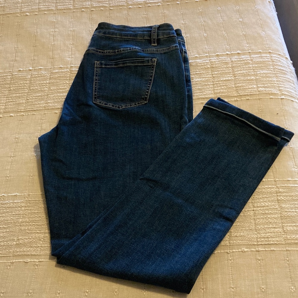 Charlieb jean size 10, cuff bottom
